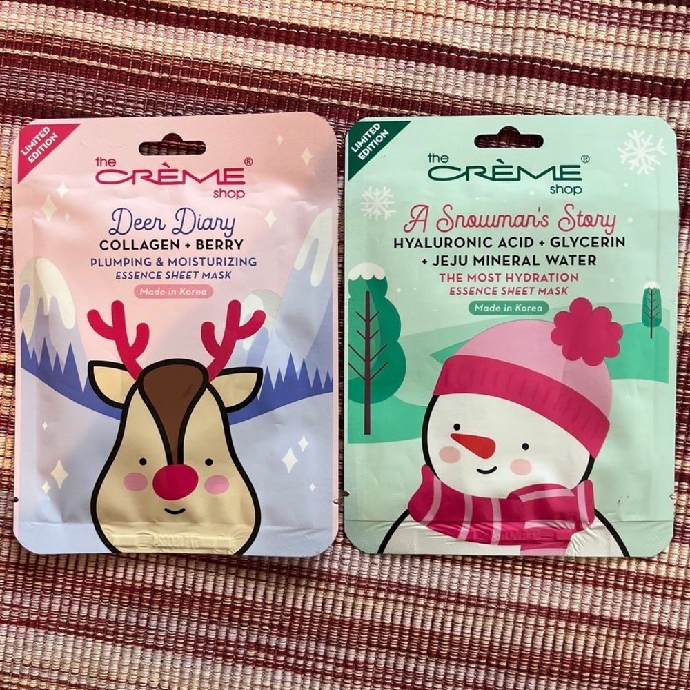 Limited Edition the Creme Shop A Snowman’s Story & Deer Diary